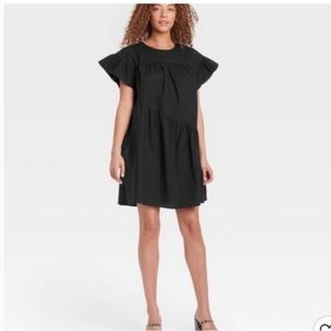 WHO WHAT WEAR Babydoll Dress